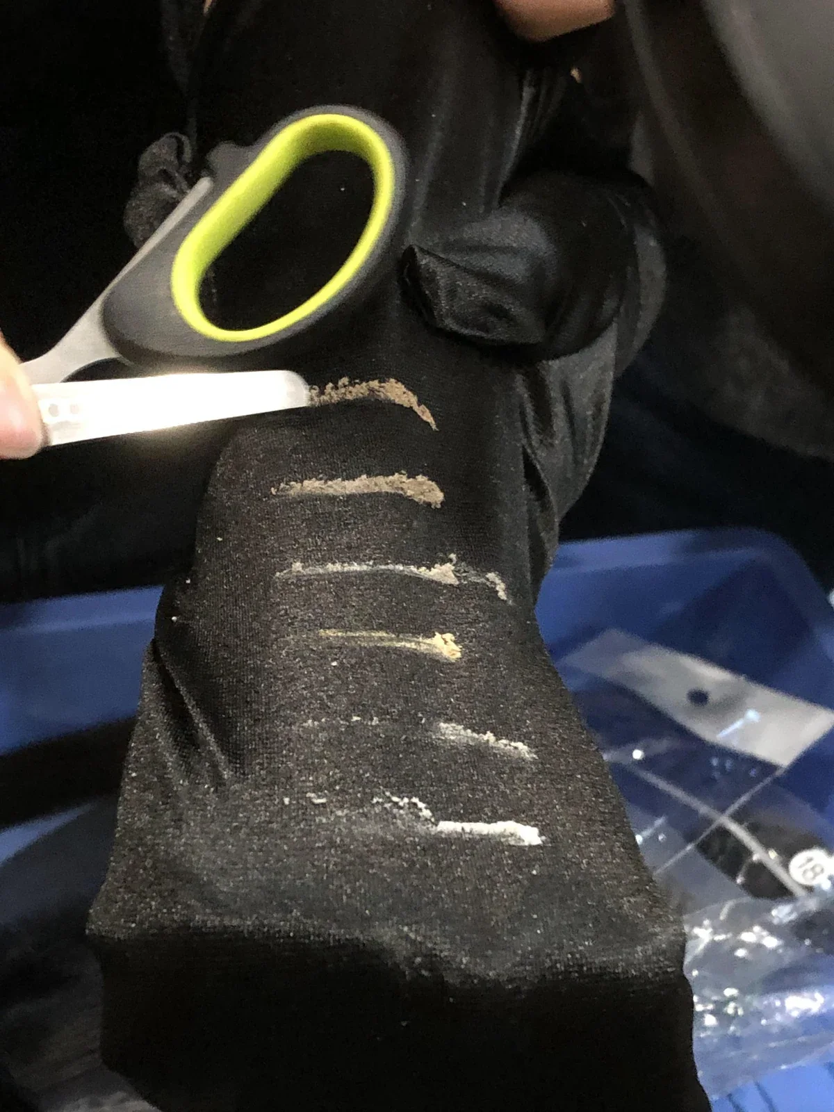 XBL Hair Hair Cuticle Test shown in a real XBL Hair asset